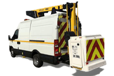 Van Rental Waltham Abbey - 12.5M Cherry Picker 3.5T - Van hire Waltham abbey
